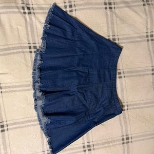 Altar’d State Jean Skirt